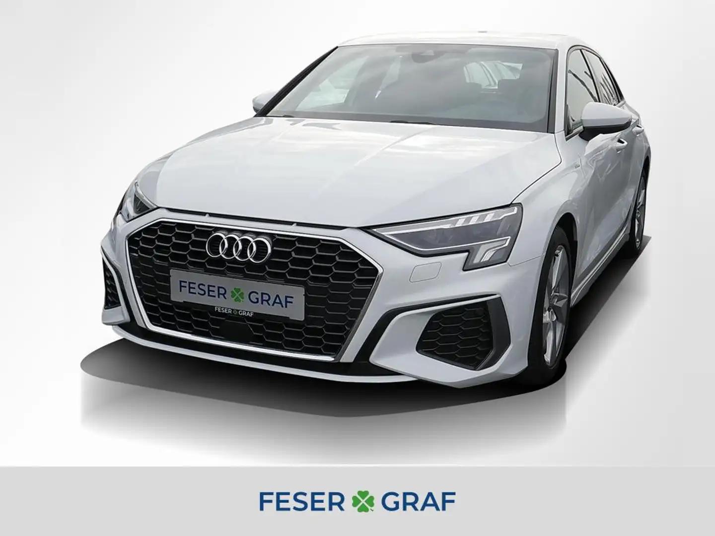 Audi A3 35 TFSI 2x S line LED Navi RüKa Weiß - 1