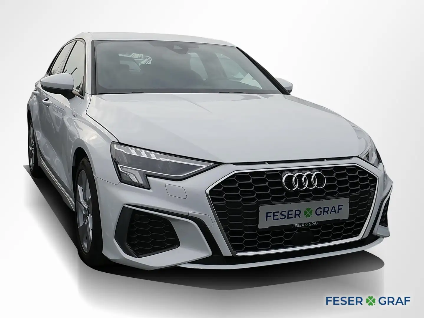 Audi A3 35 TFSI 2x S line LED Navi RüKa Weiß - 2
