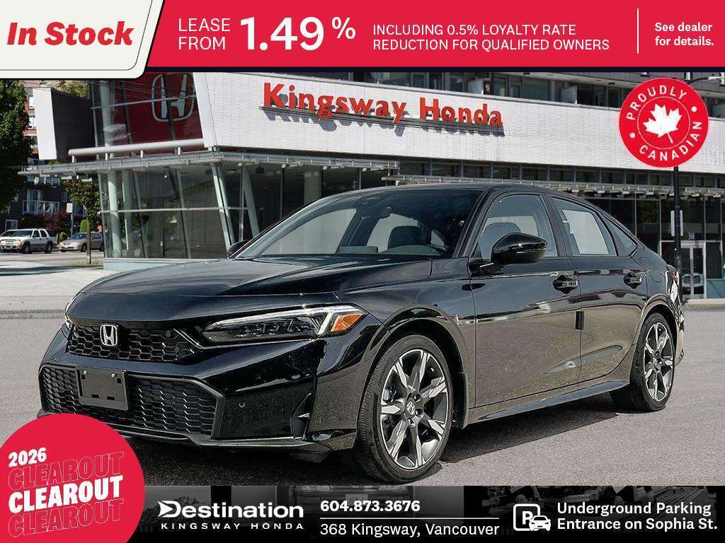  2026 Honda Civic Hybrid Sport Touring Sedan FWD   