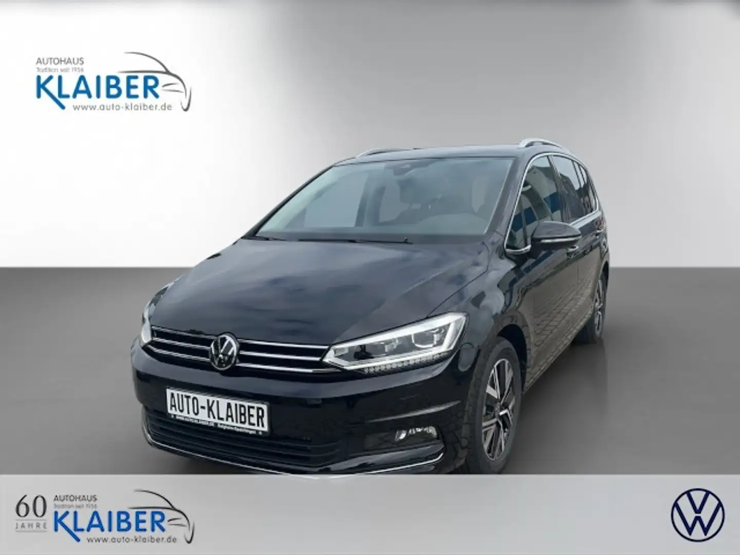 Volkswagen Touran Highline 1.5 TSI DSG 7SITZ+LED+AHK+KAMERA Klima Чорний - 1