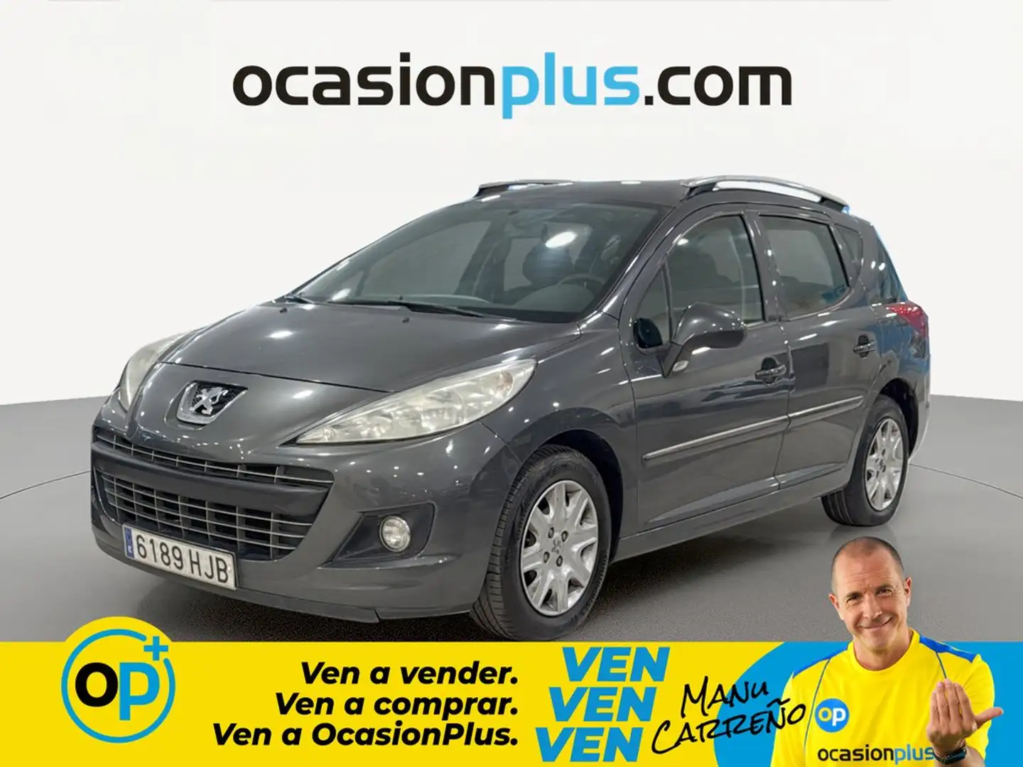 Peugeot 207 SW 1.6HDI FAP Active Gris - 1