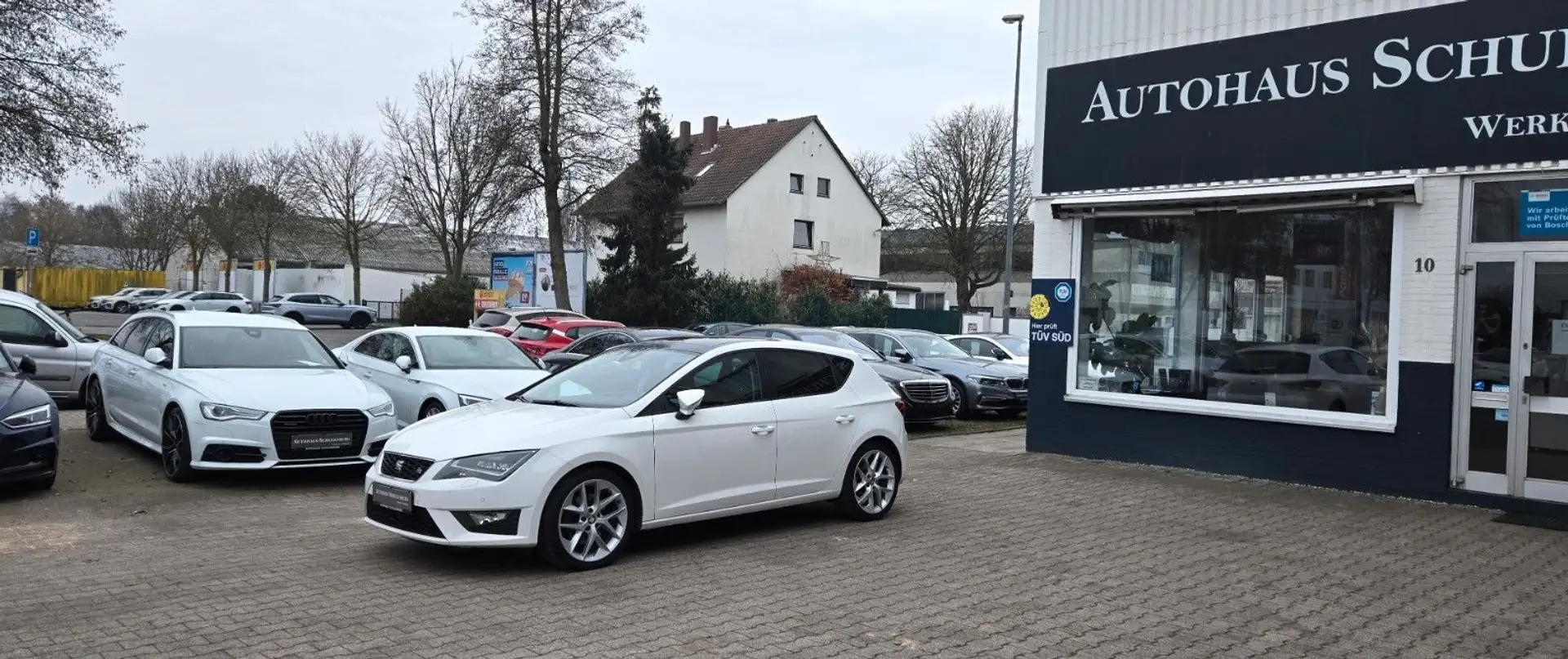 SEAT Leon 2.0 TDI FR Panorama Abstandstempomat LED Blanc - 2