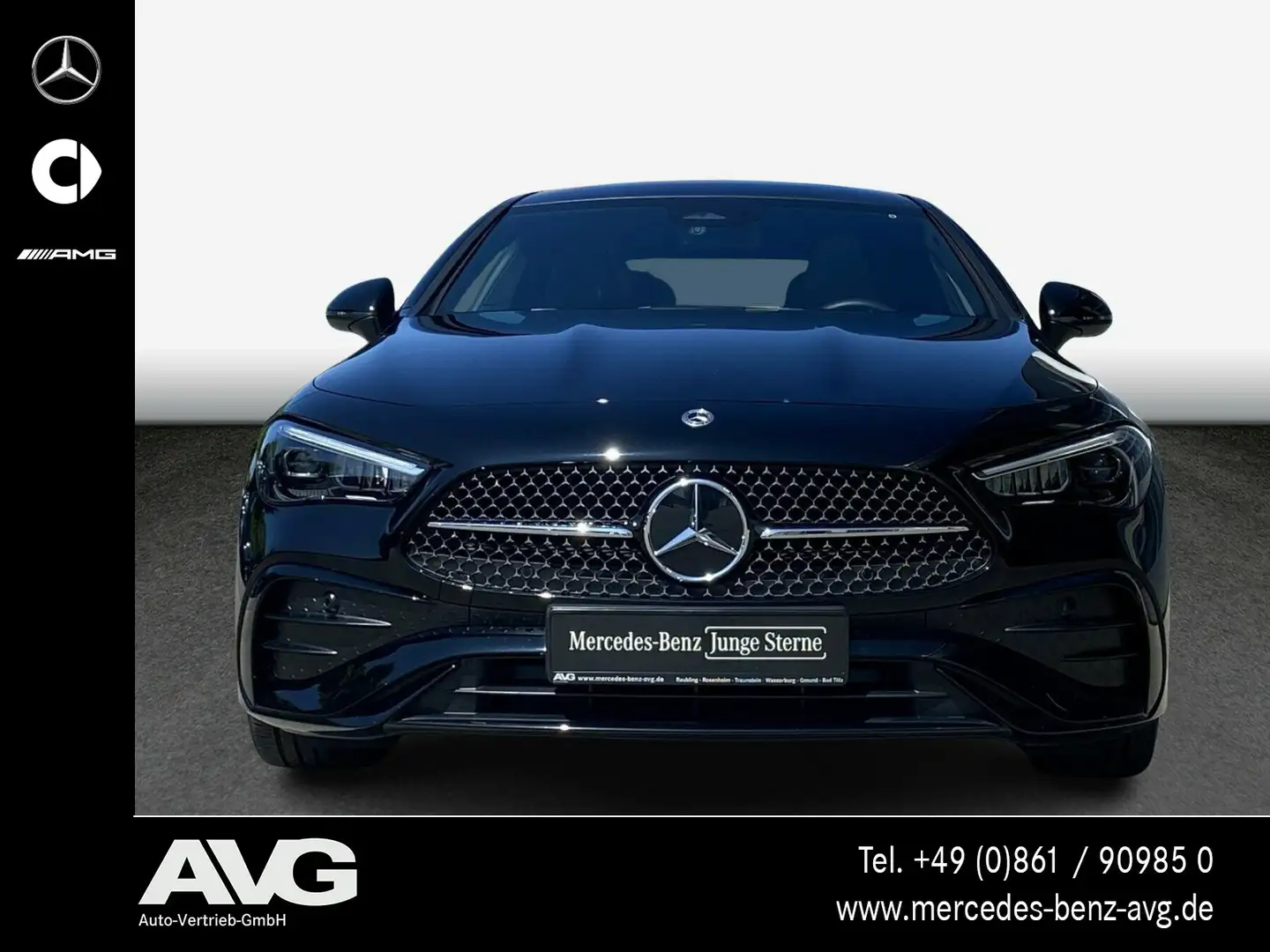 Mercedes-Benz CLE 200 CLE 200 Coupé AMG Pano Keyless RFK Night Memory Schwarz - 2