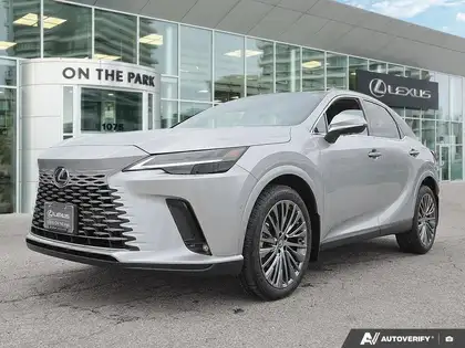 Silver 2026 Lexus RX SUV / Crossover 8-Speed Automatic