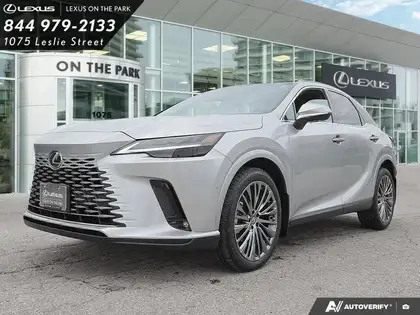 Silver 2026 Lexus RX 350 Executive AWD SUV / Crossover 8-Speed Automatic