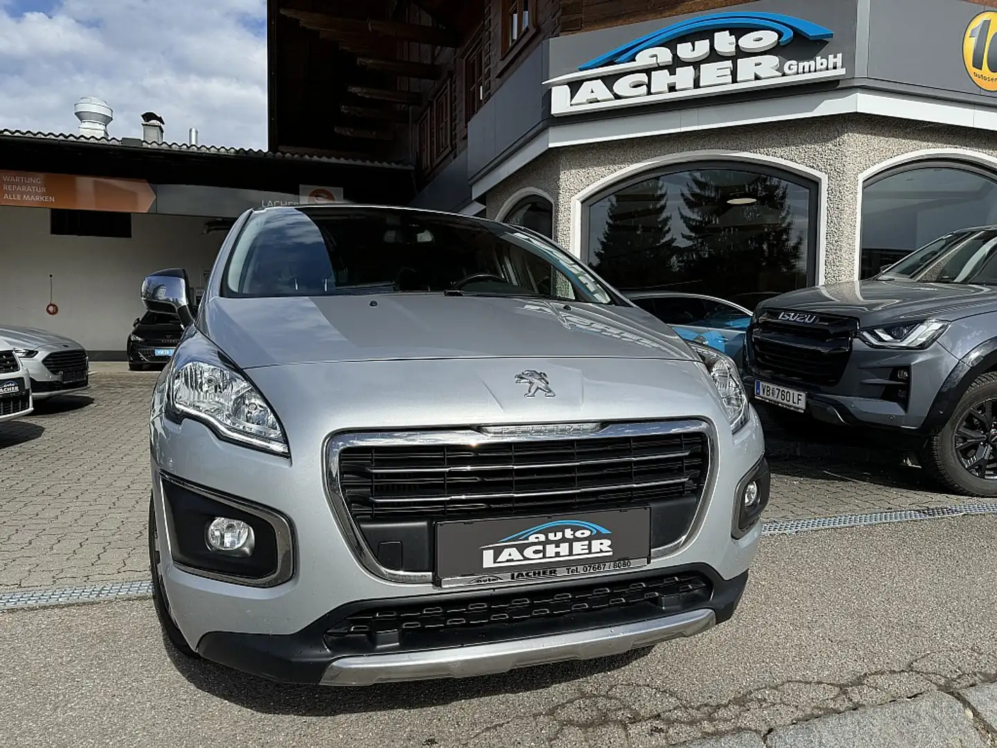 Peugeot 3008 1,6 BlueHDi 120 S&S Style Zilver - 2