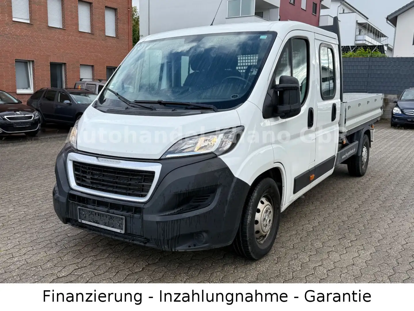 Peugeot Boxer Pritsche Doka. 435 L3 BlueHDi 160 7-SITZER Weiß - 2