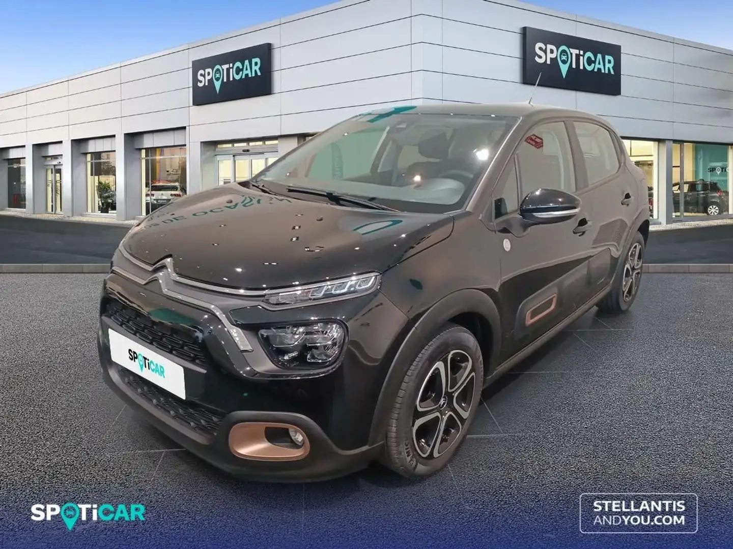 Citroen C3 1.2 PureTech S&S C-Series 83 Noir - 1