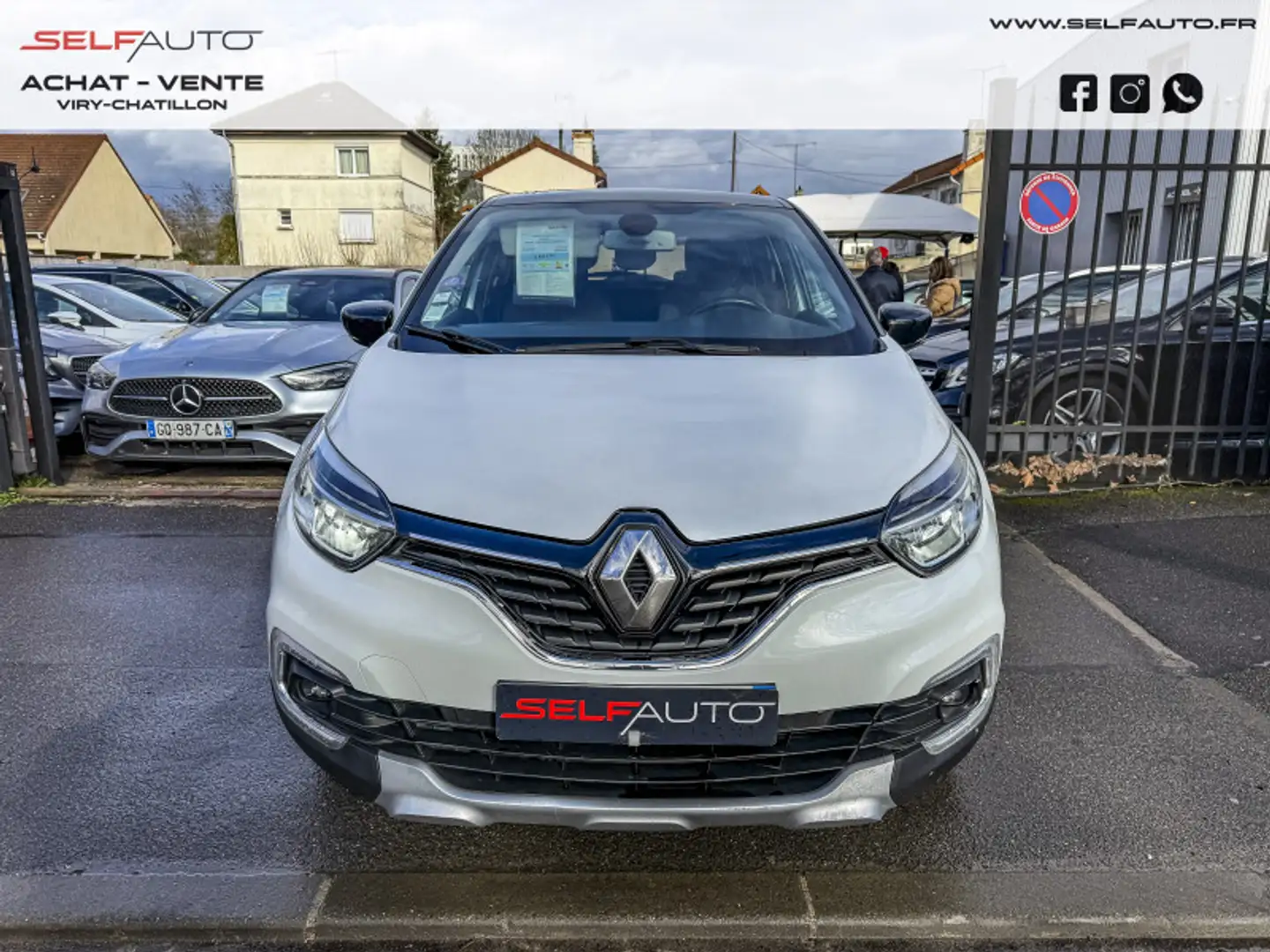 Renault Captur 1.3 TCE 150CH FAP INTENS EDC Blanc - 2