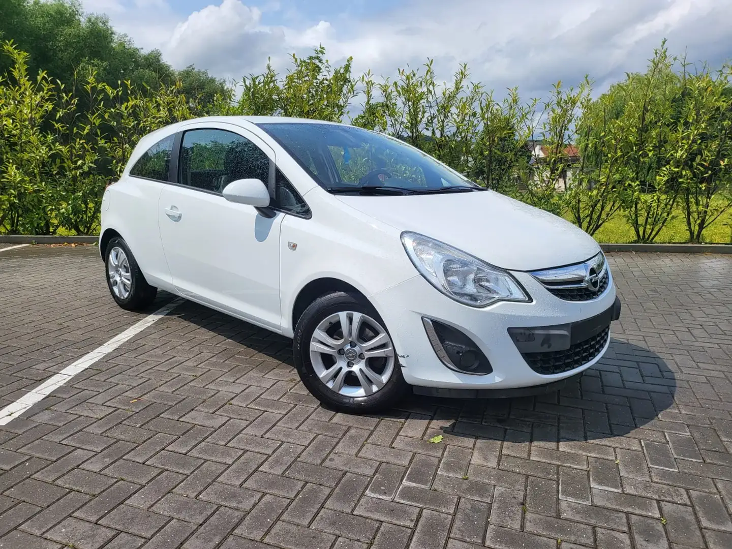 Opel Corsa 1.2i 👉115.778KM👈AIRCO❄️GPS🌍 Wit - 1