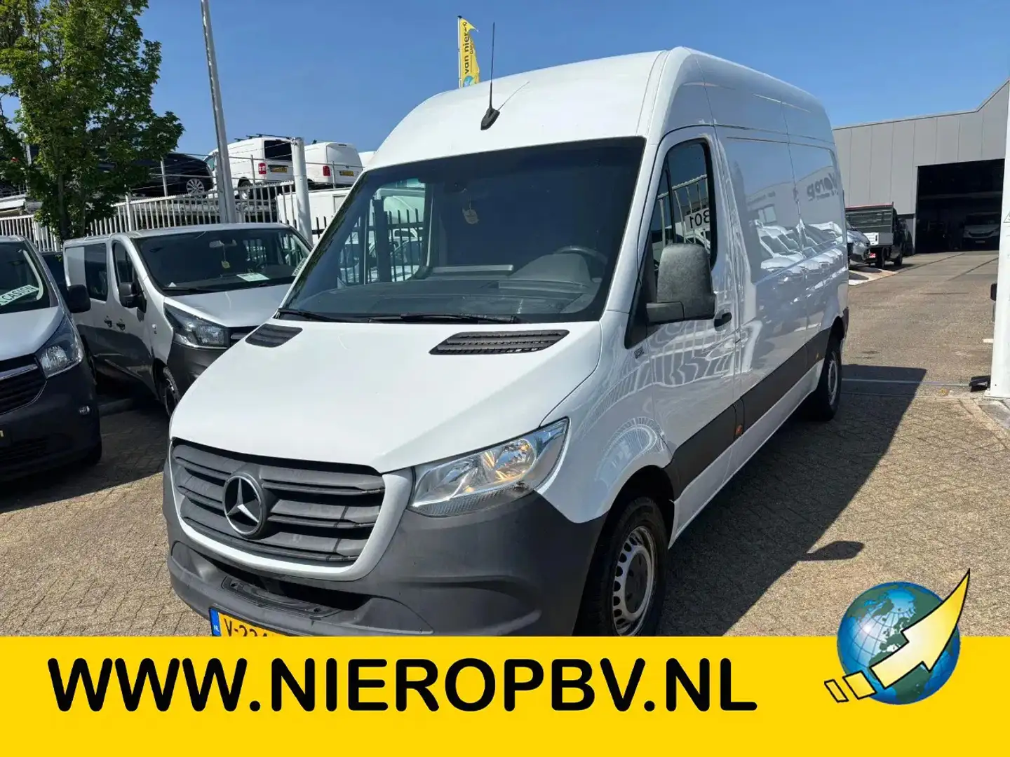 Mercedes-Benz Sprinter 314CDI L2H2 AIRCO AUTOMAAT EURO6 Weiß - 1