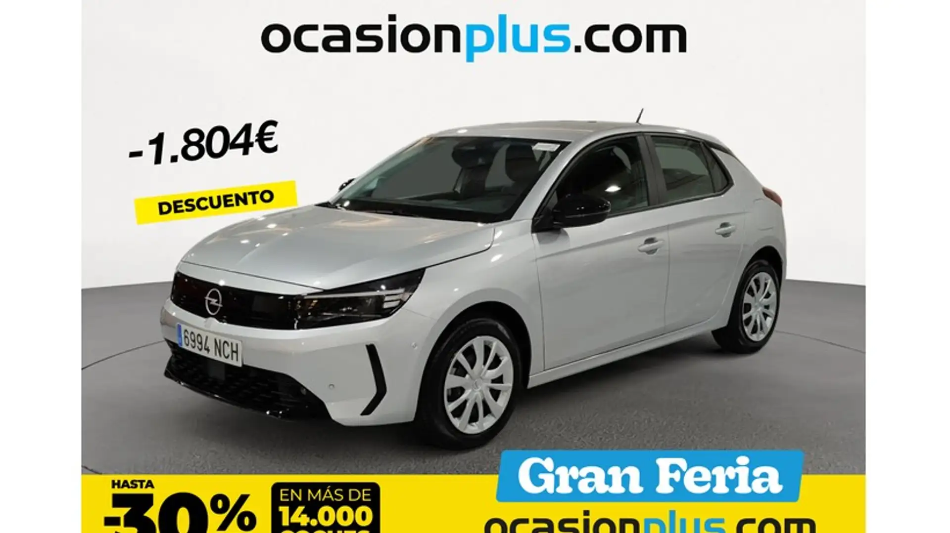 Opel Corsa 1.2T XHL MHEV S/S Edition Aut. 100 Zilver - 1