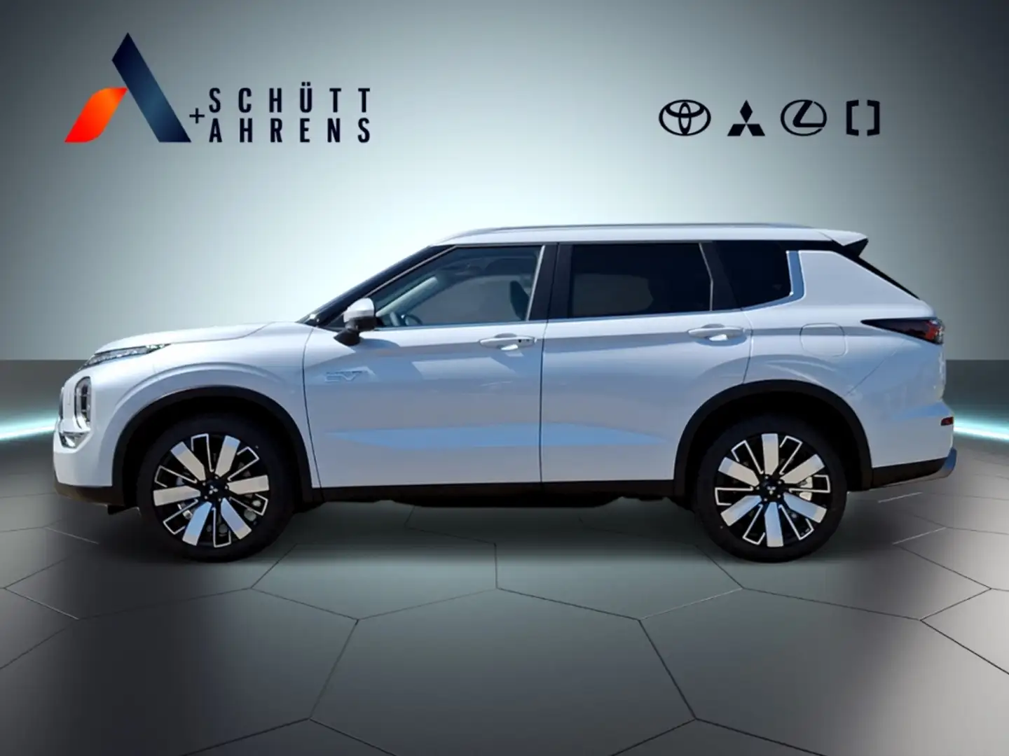 Mitsubishi Outlander PHEV Intro Edition 2,4l360 Kamera, ABS, Abstandsre Weiß - 2