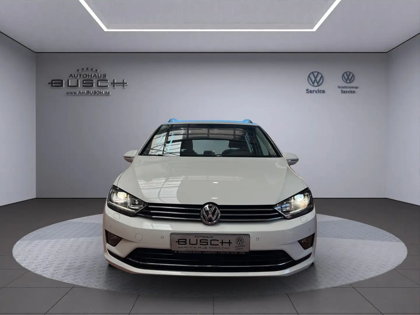 Volkswagen Golf Sportsvan 1.4 TSI 92kw DSG Highline AHK Xen Weiß - 2