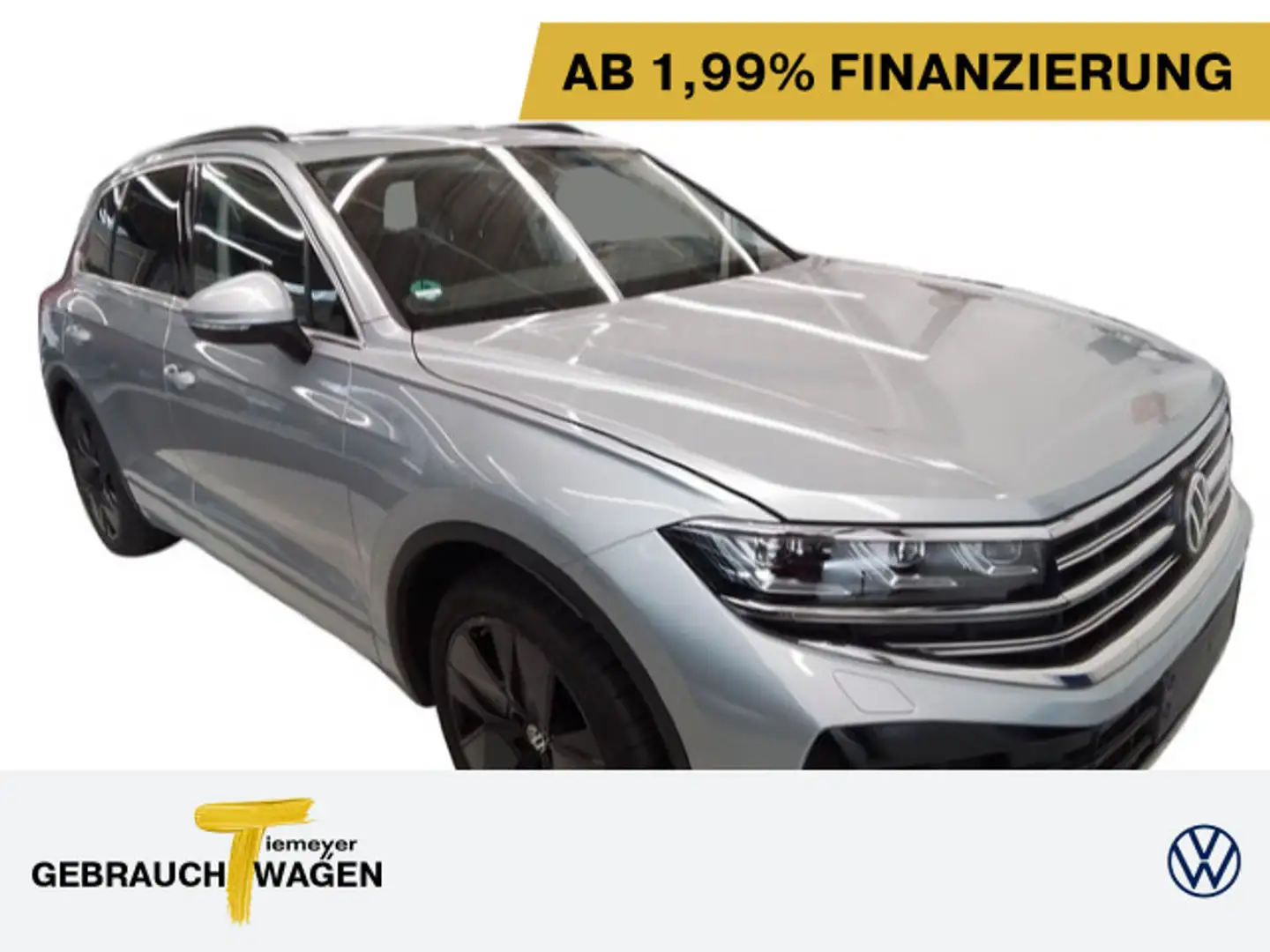 Volkswagen Touareg eHybrid ELEGANCE LM21 PANO LUFT AHK Silber - 1