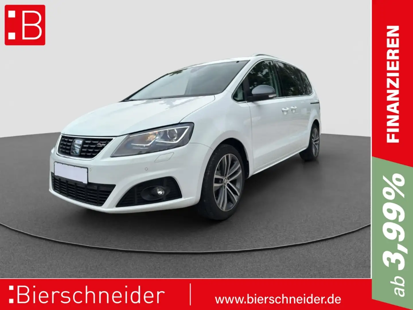 SEAT Alhambra 1.4 TSI FR-Line AHK KAMERA LED NAVI Weiß - 1