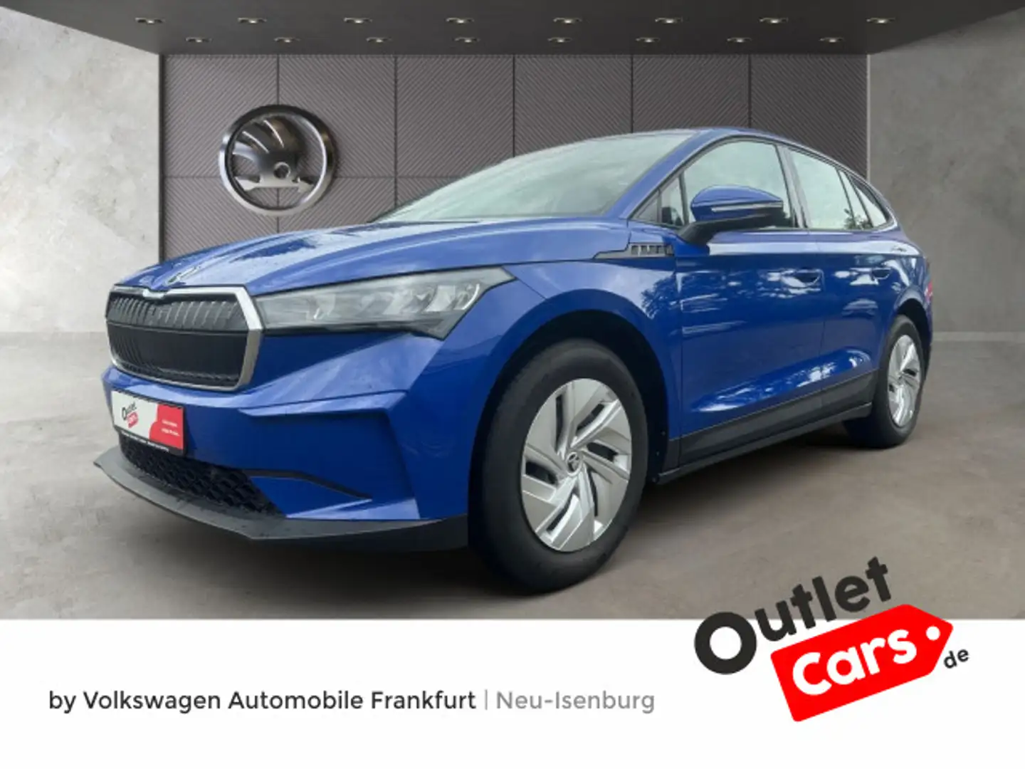 Skoda Enyaq iV 50 Studio Sprachsteuerung Spurhalteassi Blau - 1