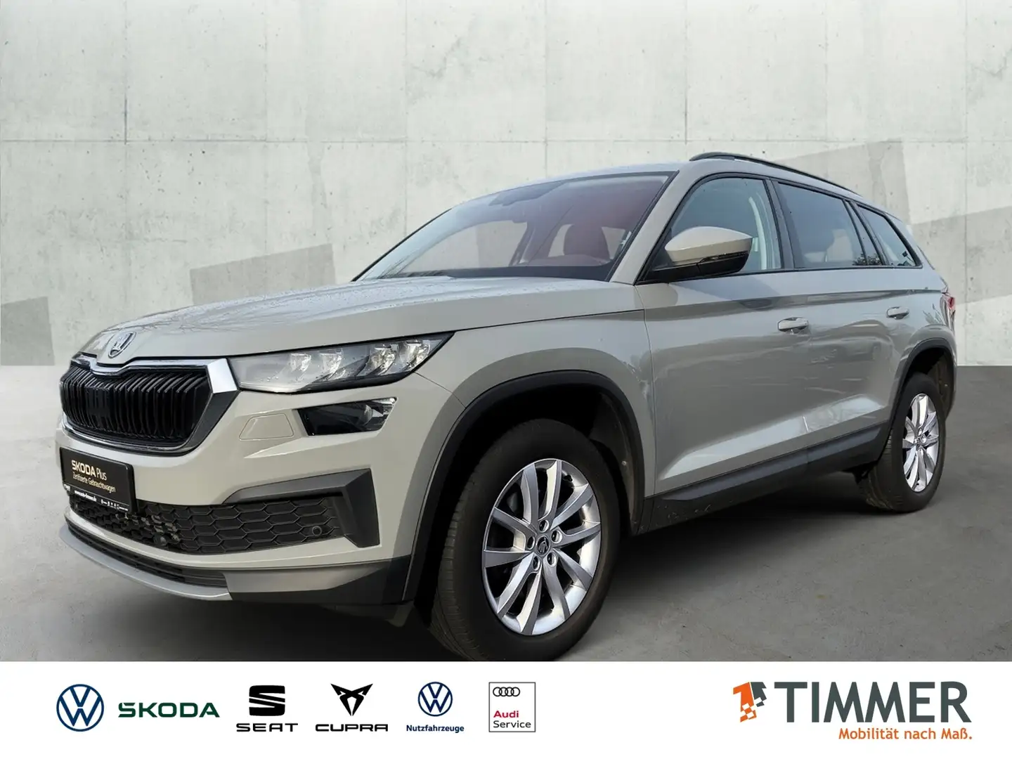 Skoda Kodiaq 2.0 TDI DSG Ambition +AHK +LED +STHZ +RKAM +VIRTU Grau - 1