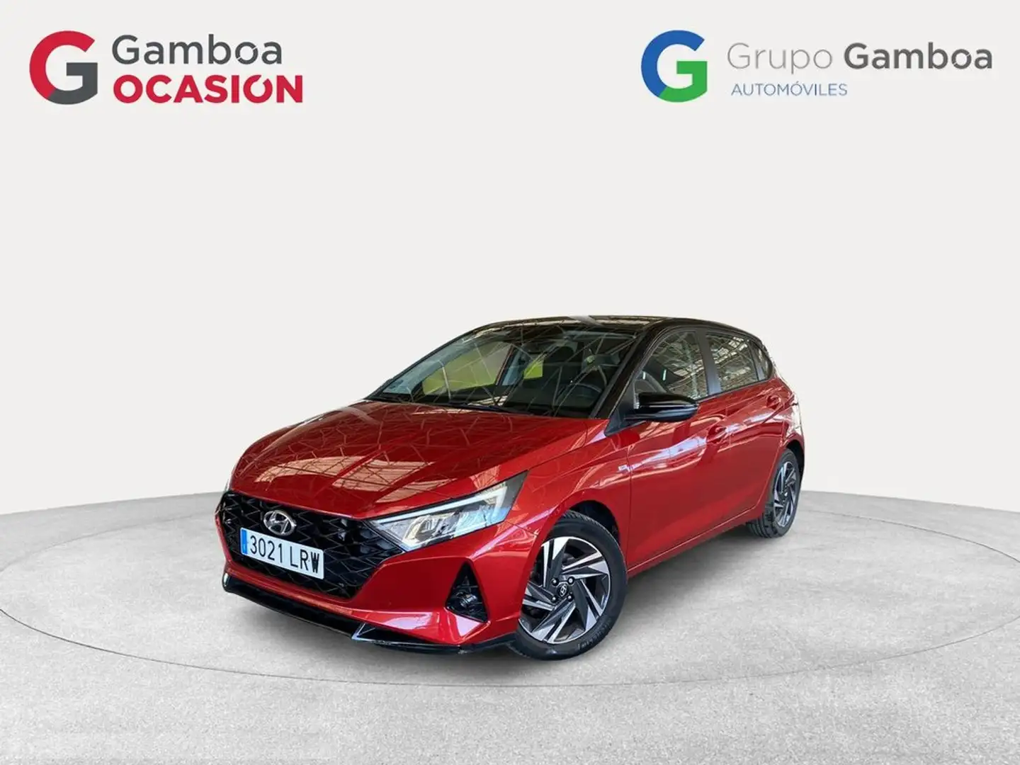 Hyundai i20 1.0 TGDI 74kW (100CV) 48V Tecno Rojo - 1