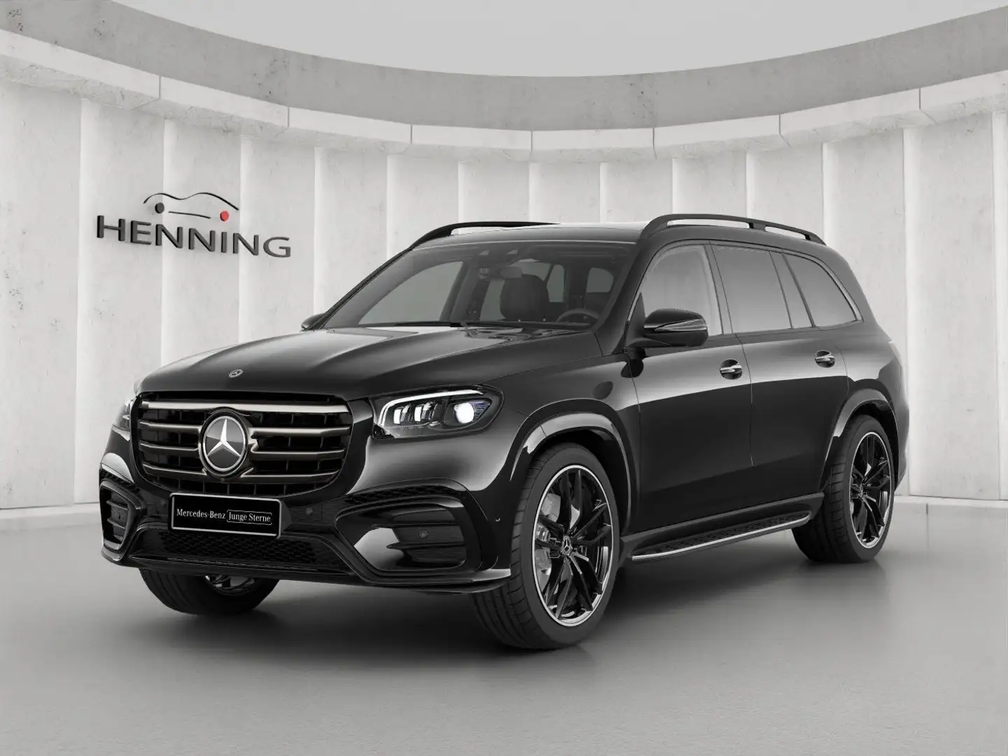 Mercedes-Benz GLS 450 d AMG 4M Night Pano Burm HUD Tr AHK 23" Schwarz - 1