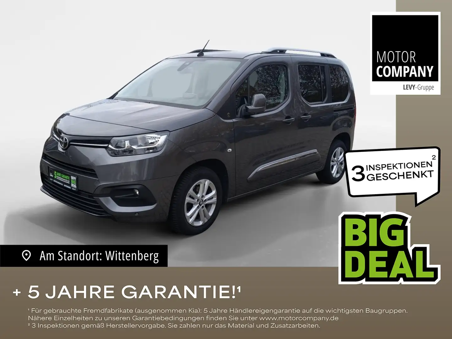 Toyota Proace City Verso 1.2 L1 D Team Deutschland ACC Gris - 1