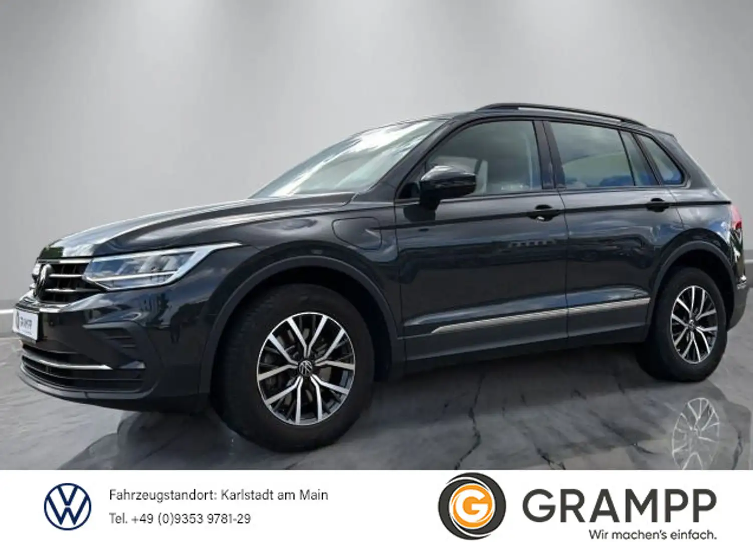 Volkswagen Tiguan Life 1.4TSI DSG eHybrid +AHK+EINPARK+LED+ Grau - 1