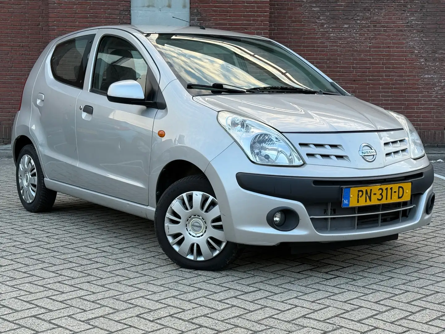 Nissan Pixo 1.0 Acenta|AUTOMAAT|AIRCO|ELKT.RAMEN|NIEUWE-APK Gris - 1