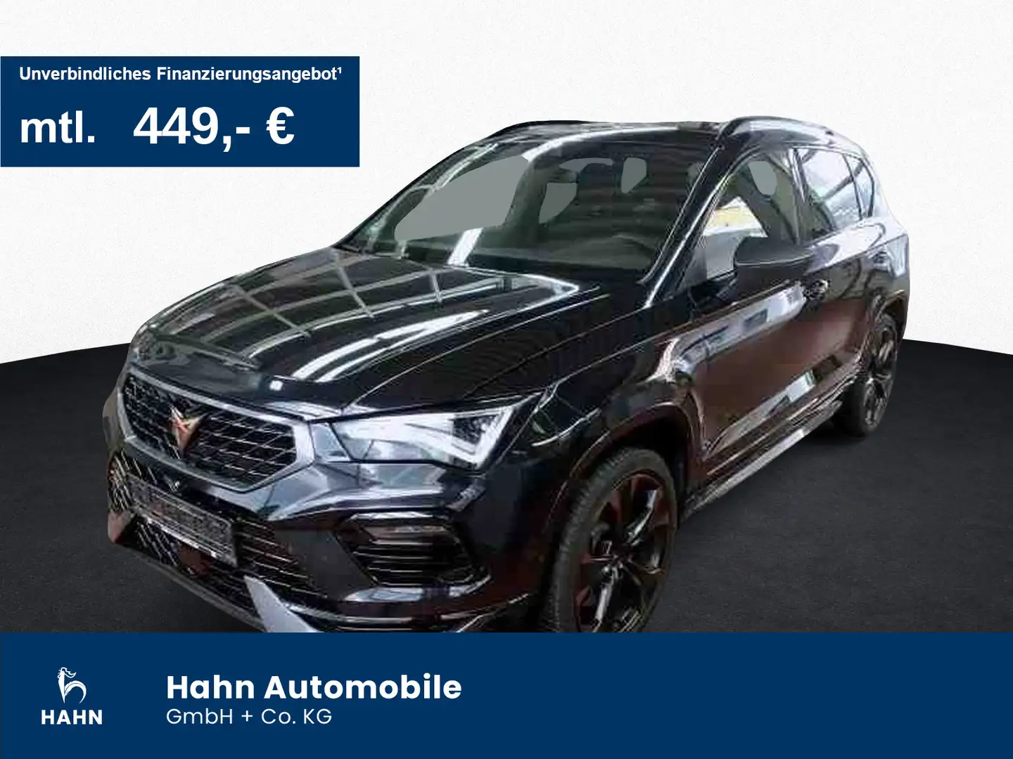 CUPRA Ateca VZ DSG 4DRIVE 2,0TSI NAV LED PANO ACC 360° Schwarz - 1