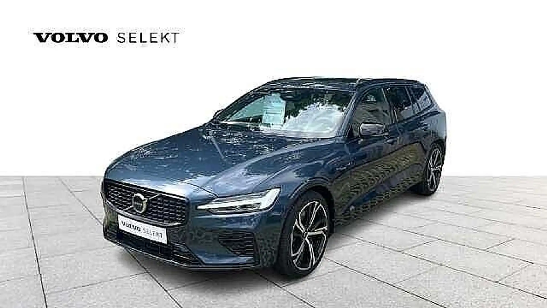 Volvo V60 T6 Plug in hybride, Ultimate Dark Blauw - 1