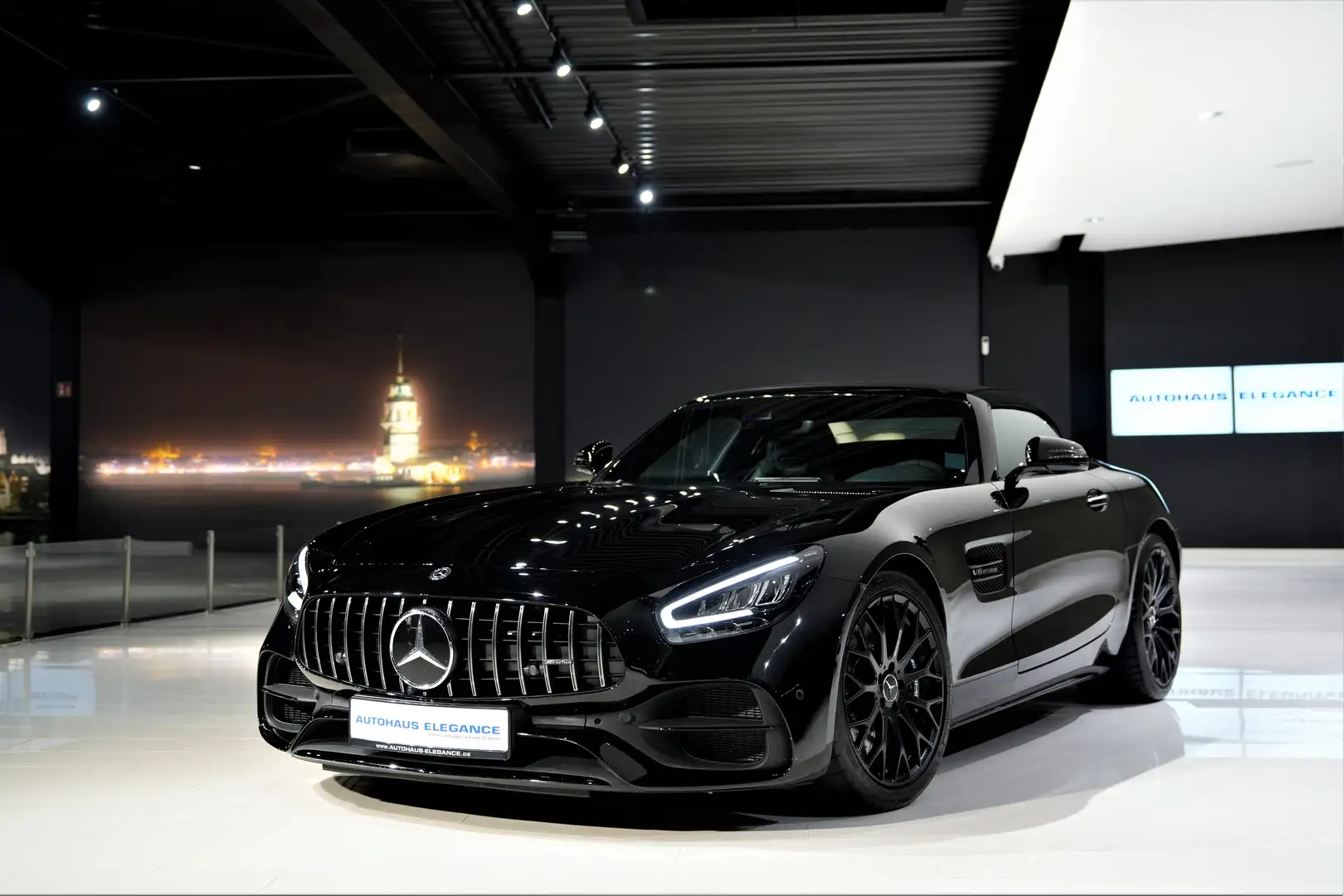 Mercedes-Benz AMG GT Roadster Night Edition*EXCLUSIVE-NAPPA*BURM.*19"LM Schwarz - 1
