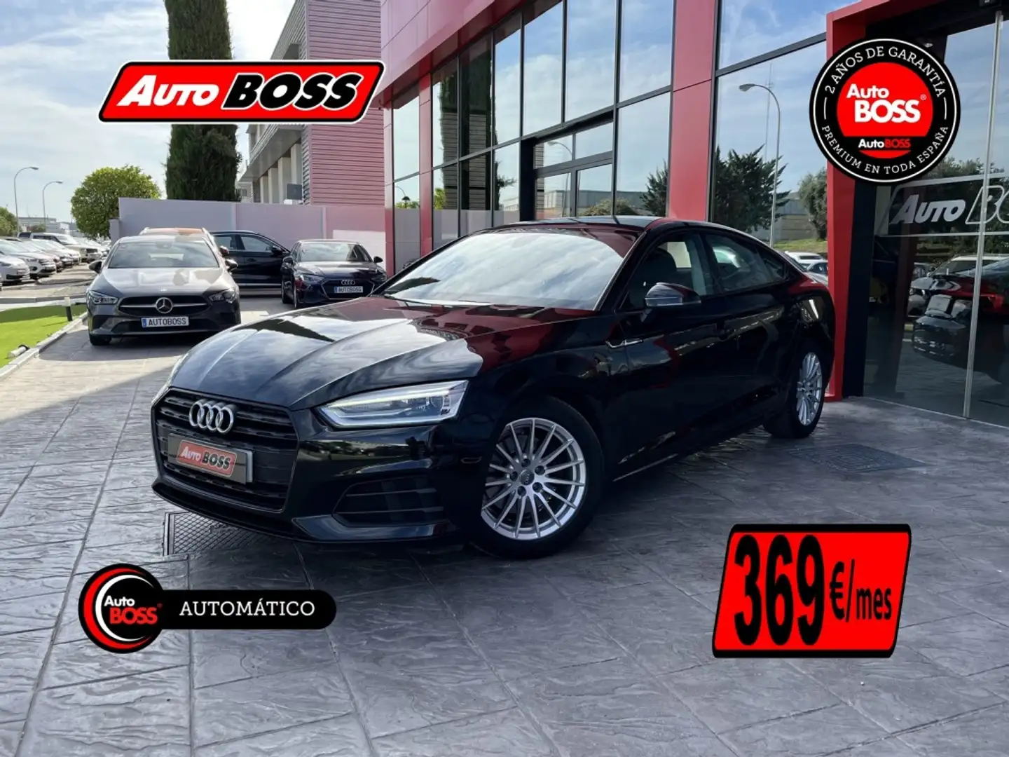 Audi A5 Sportback 2.0TDI S tronic 110kW Noir - 1