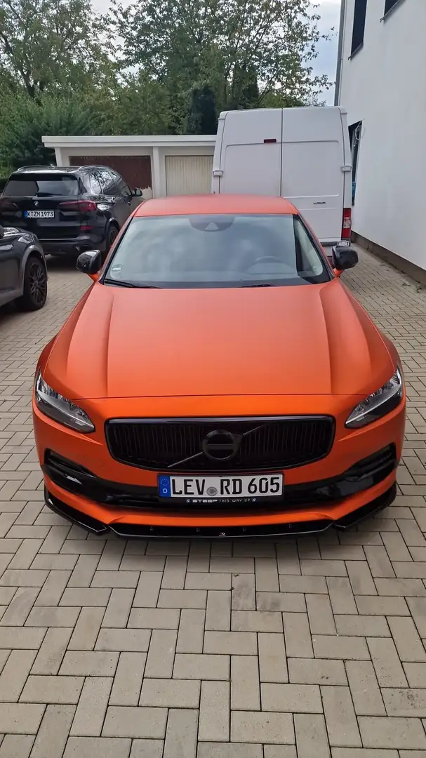 Volvo S90 Kinetic Naranja - 2