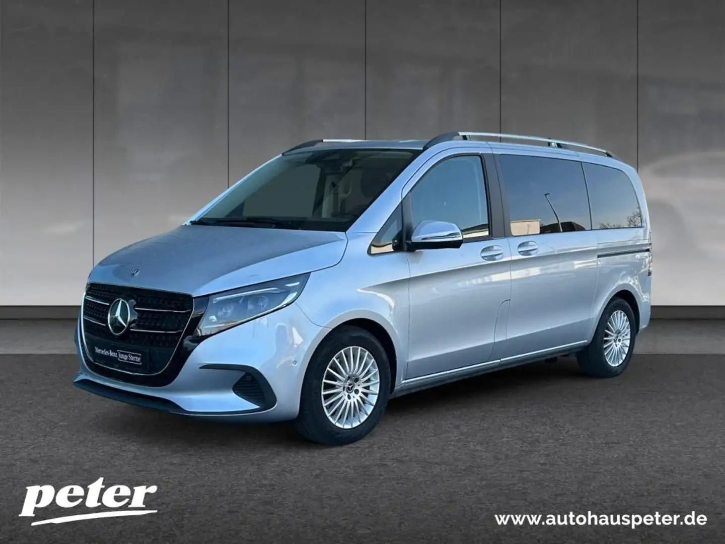 Mercedes-Benz V 300 d STYLE Kompakt LED+MBUX+DISTR+AHK Silber - 2