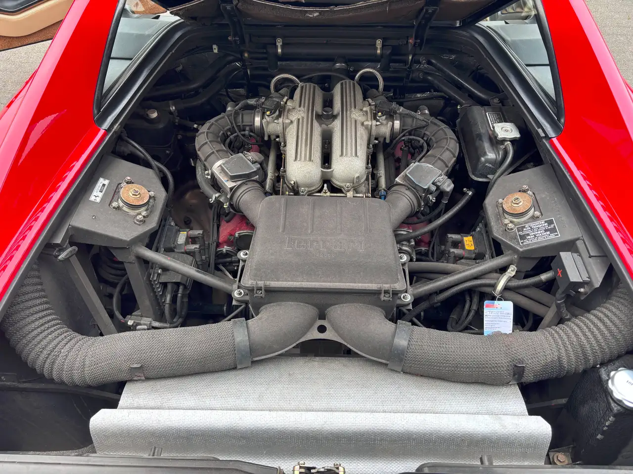 Ferrari 348 TS Targa 2.Hand Scheckheft Inspektion neu, foto 12