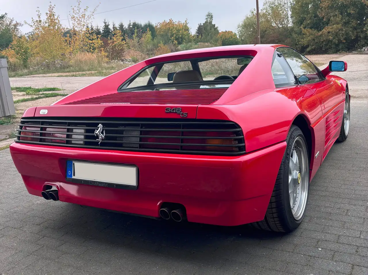Ferrari 348 TS Targa 2.Hand Scheckheft Inspektion neu, foto 4