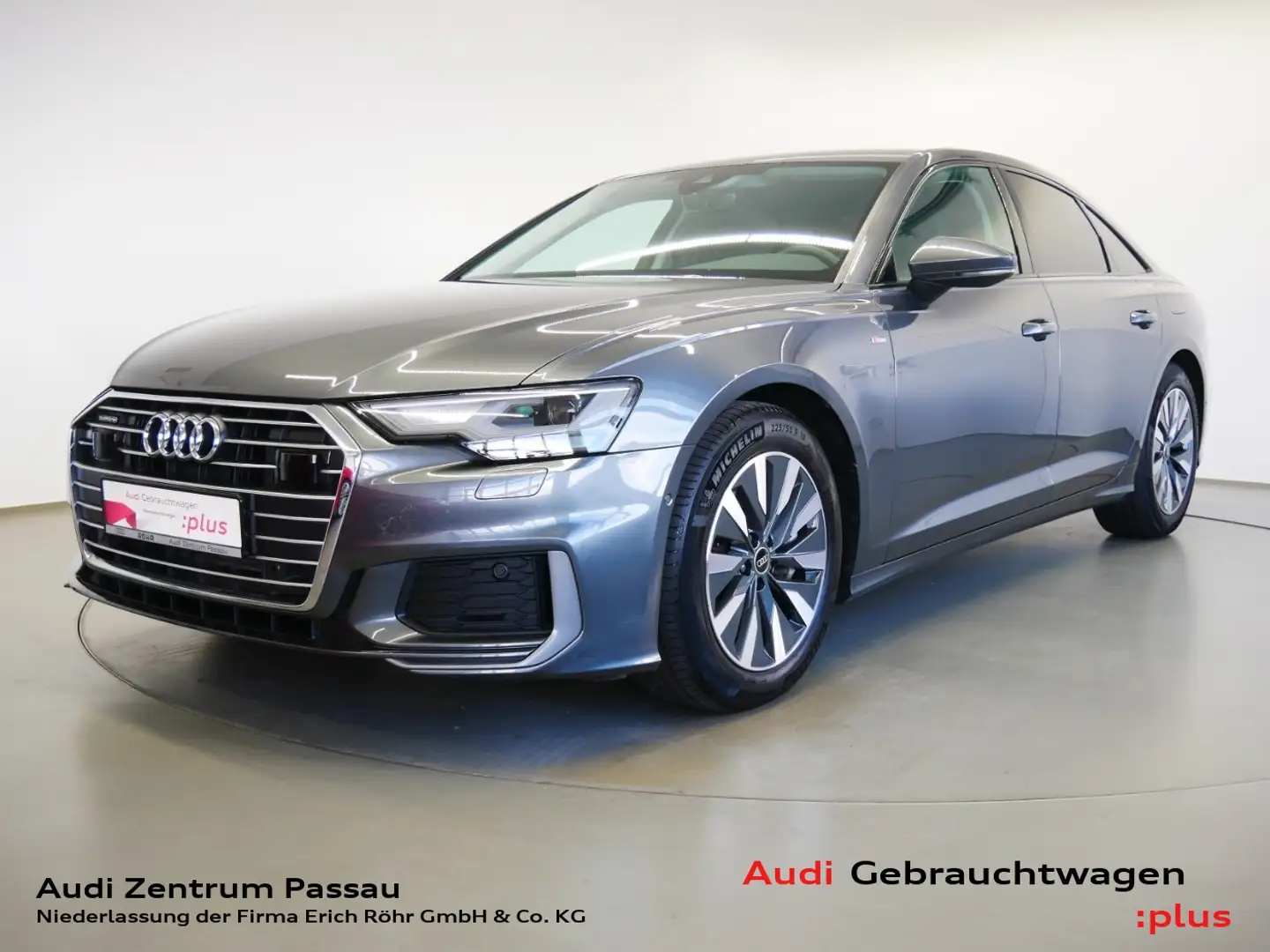 Audi A6 Limousine 50 TFSI e quattro S line S tro. LED virt Grau - 1