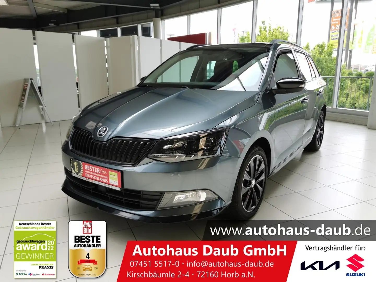 Skoda Fabia 1.0 TSI Kombi Monte Carlo+Pano+Klimaautom. Gri - 2