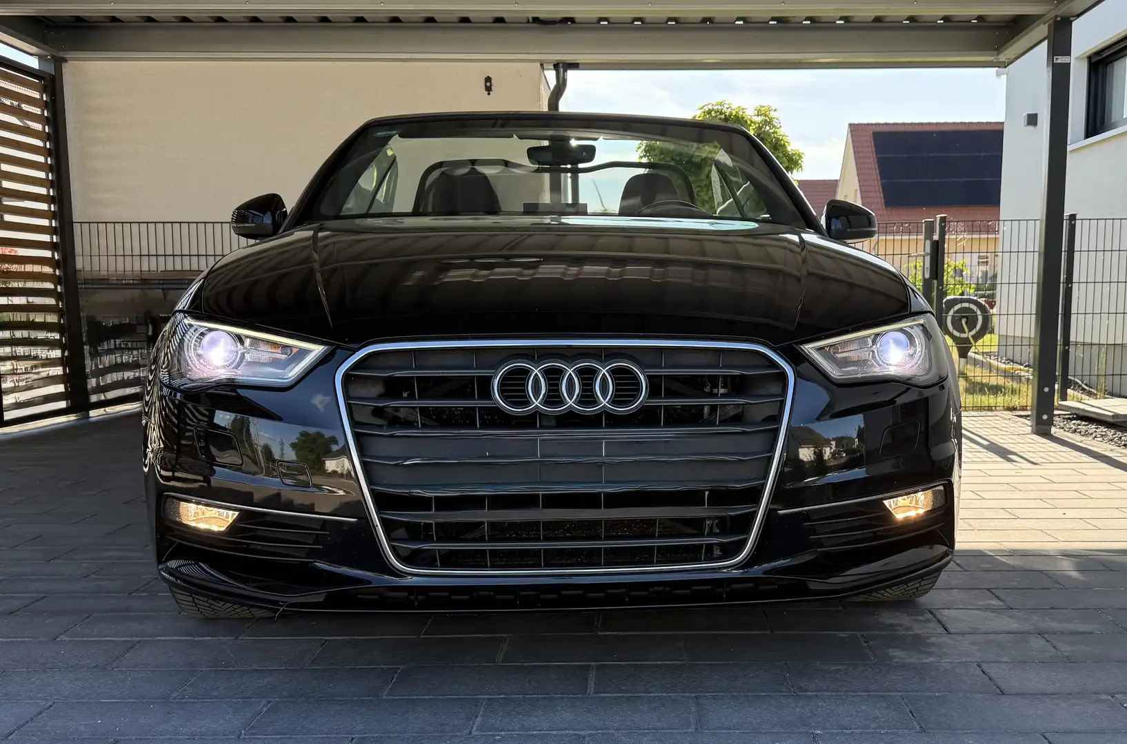Audi A3 1.4 TFSI  Cabrio, nachweislich Top gepflegt! Schwarz - 2