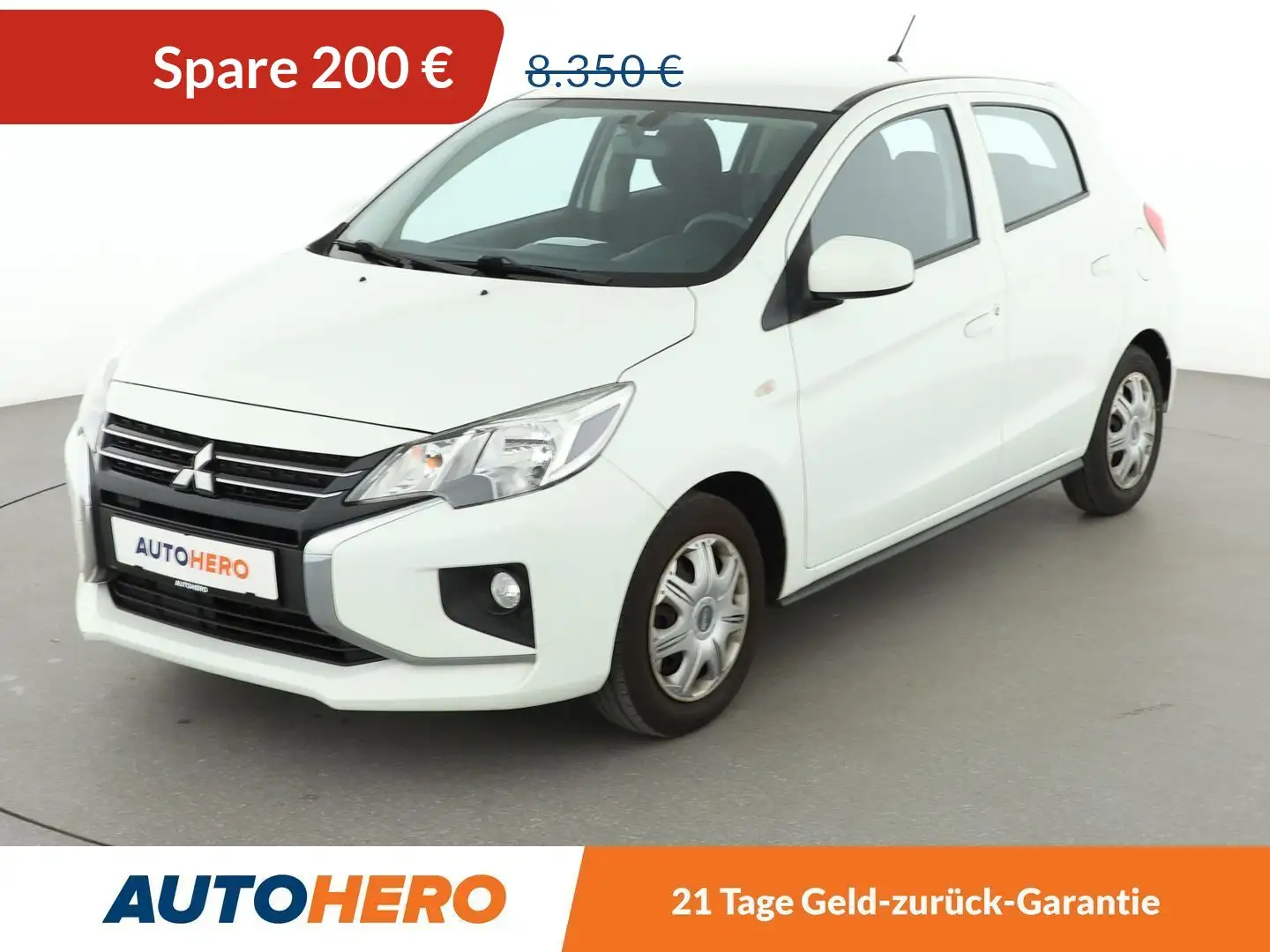 Mitsubishi Space Star 1.2 Spirit*KLIMA*DAB*1.HAND*GARANTIE* Weiß - 1