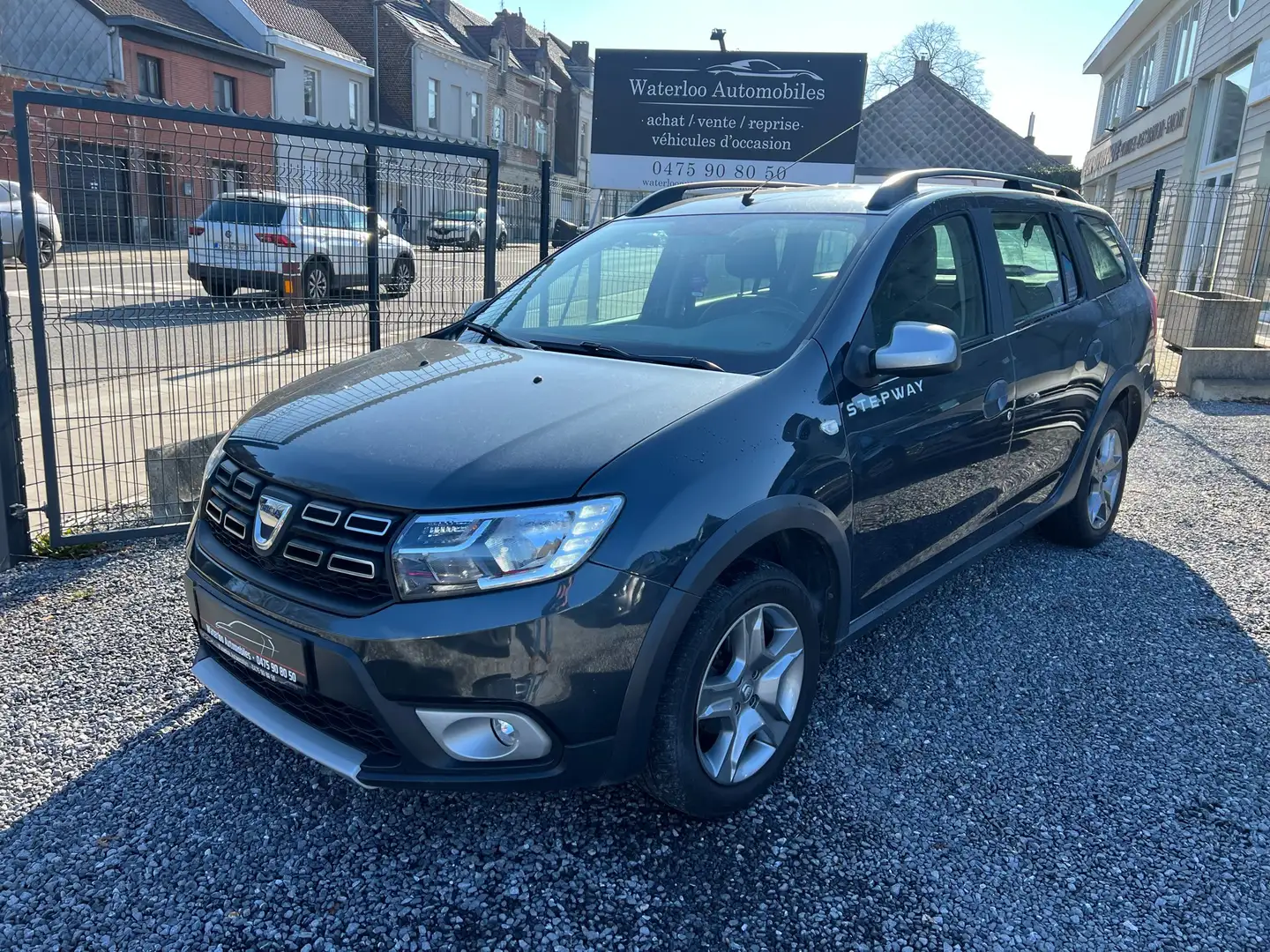 Dacia Logan MCV 0.9 TCe Stepway Easy-R Airco+GPS,Garantie 1 An Gris - 1