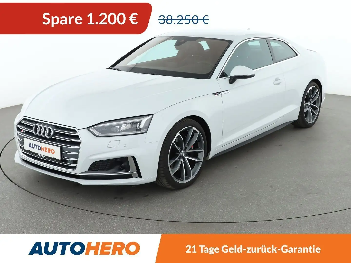 Audi S5 3.0 V6 TFSI quattro Aut.*NAVI*LED*ACC*CAM*PDC* Weiß - 1