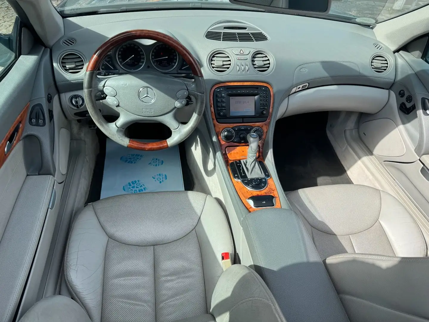 Mercedes-Benz SL 500 *BOSE*MASSAGE*SITZBELÜFT*DEUTSCHES AUTO* Blau - 2