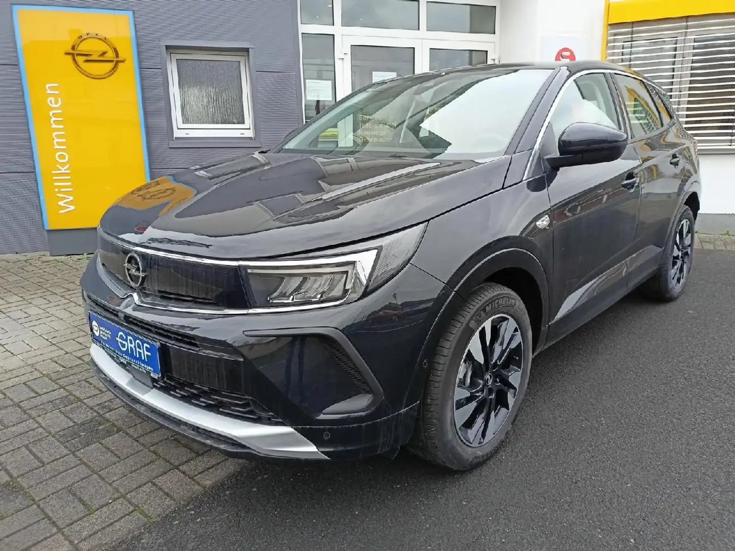 Opel Grandland Grandland Elegance125J AT8*ACC*ErgoSitze*LM18+++ Noir - 1