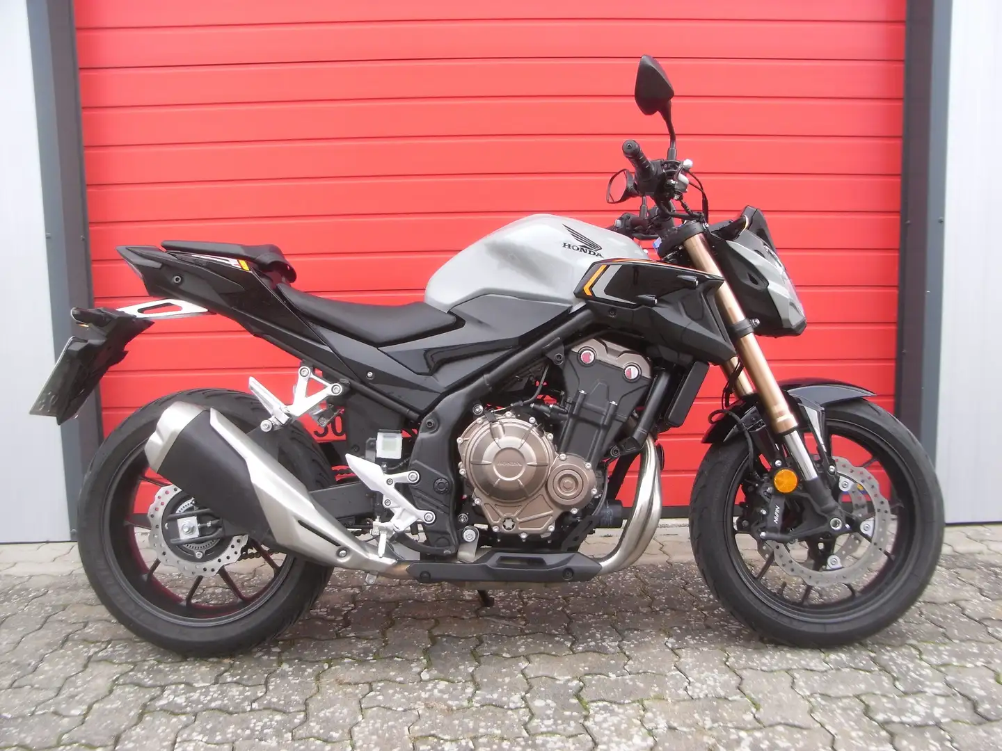 Honda CB 500 FA -- 1 Hand -- Neuer Service !!! Gris - 2