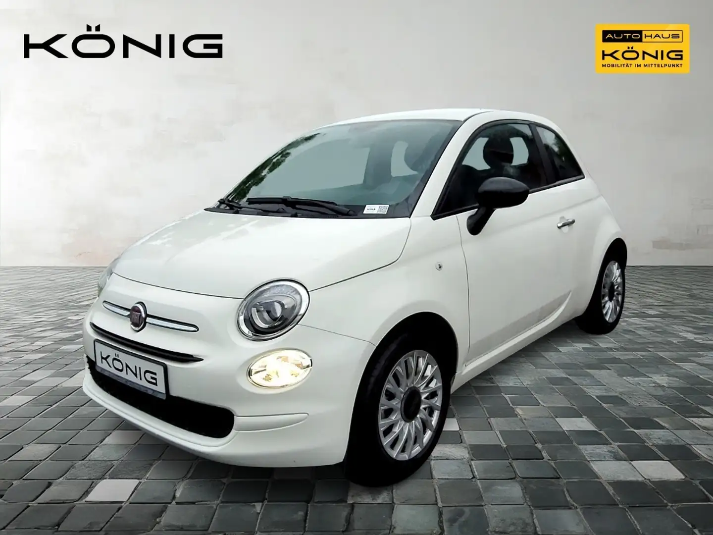 Fiat 500 MY23 1.0 GSE Hybrid *Klima*DAB+*USB Weiß - 1