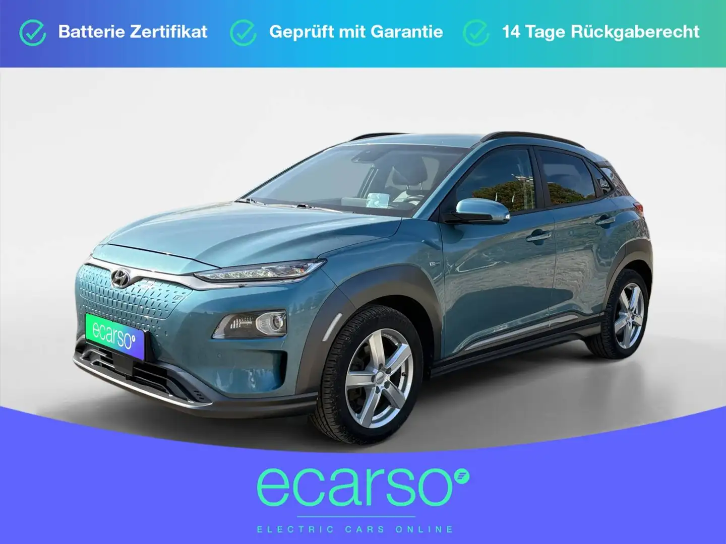 Hyundai KONA Premium Elektro 2WD Blau - 1