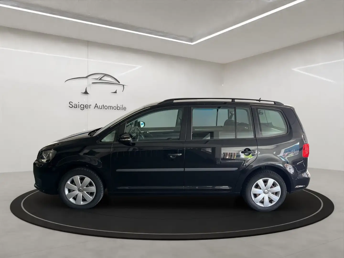 Volkswagen Touran 7 Sitzer Kam Shz Sch Negro - 2