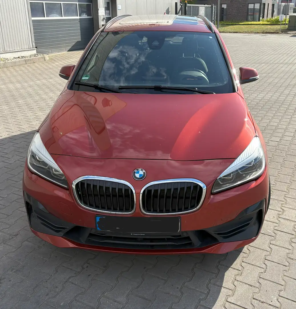 BMW 220 GranTourer, fast Voll, HUD, H/K, AHK, 7-S, Leder Orange - 1