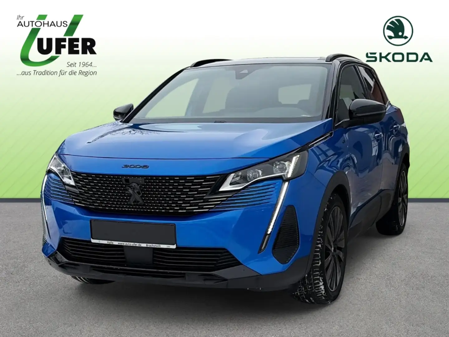 Peugeot 3008 GT NAVI Pano 360° RFK ACC Sound Bleu - 1