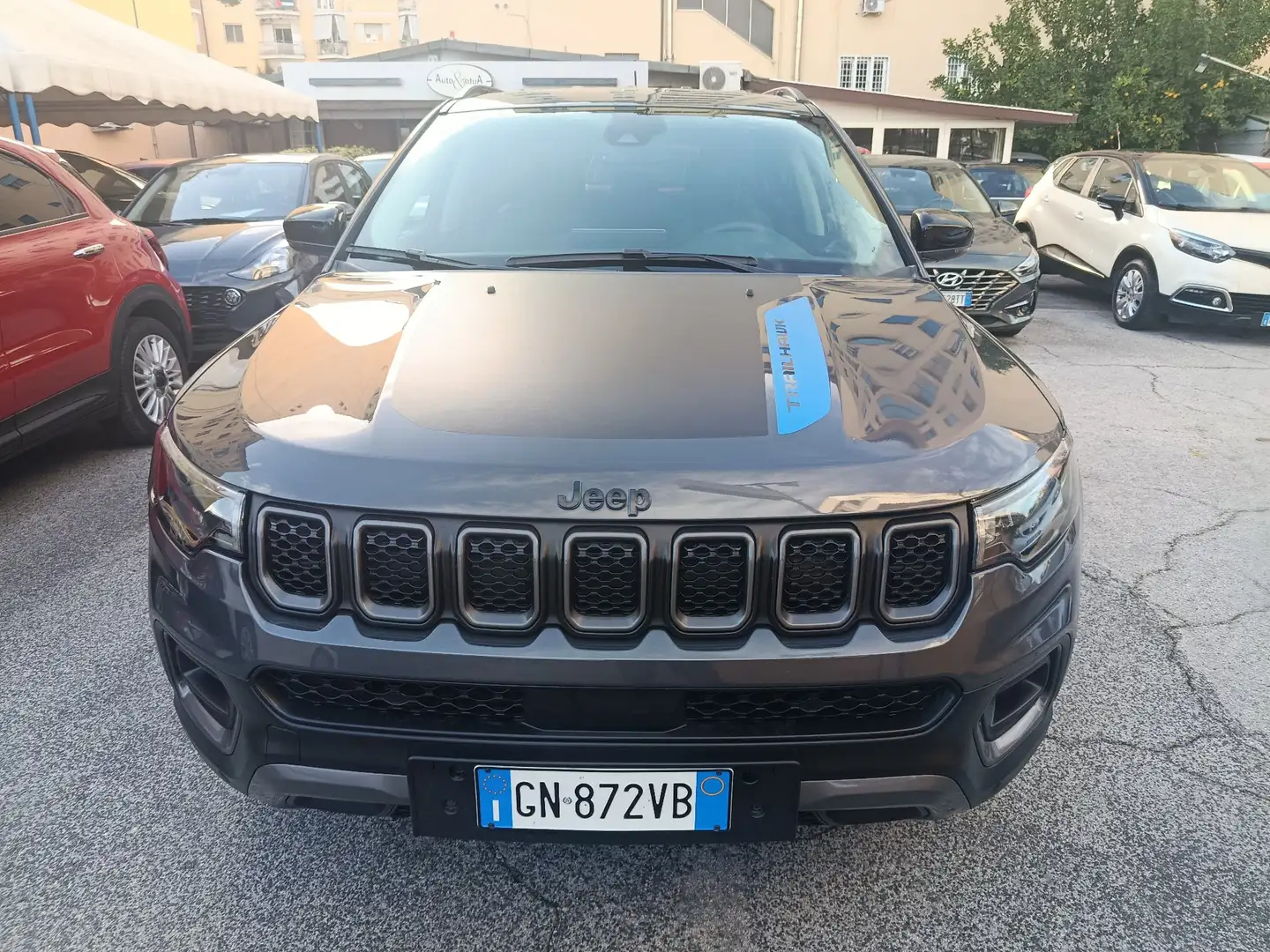 Jeep Compass Compass II  1.3 turbo t4 240CV Trailhawk 4xe auto Grigio - 2